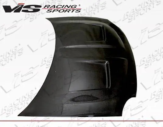 2000-2005 Dodge Neon 4 doors XTREME GT Style Carbon Fiber Black Hood-3