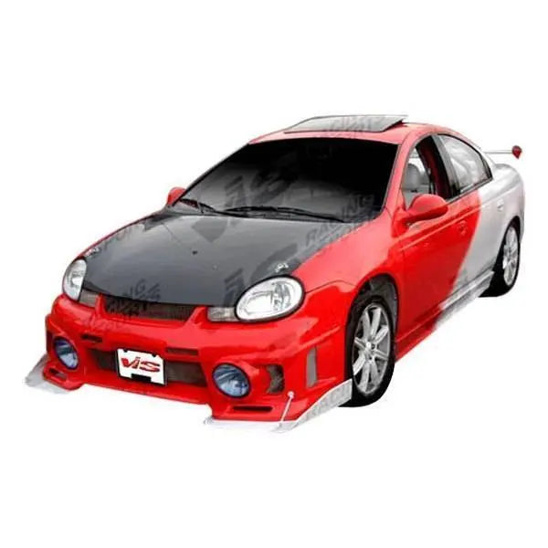 2000-2005 Dodge Neon 4 doors OEM Style Carbon Fiber Black Hood-1