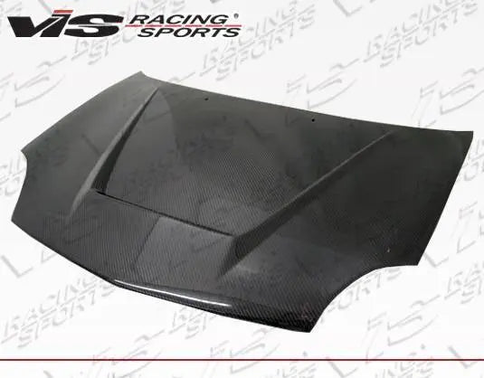 2000-2005 Dodge Neon 4 doors INVADER Style Carbon Fiber Black Hood-1