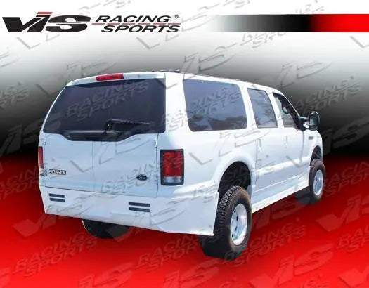 2000-2006 Ford Excursion 4 doors OUTLAW Style FRP Primer Side Skirts-1