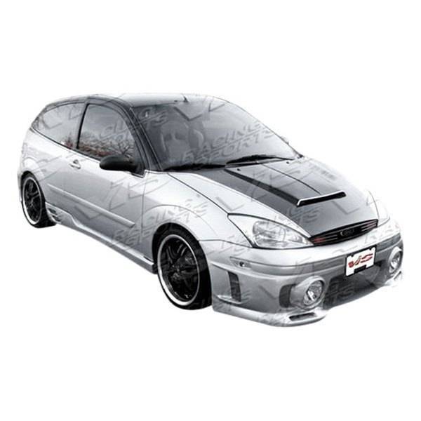 2000-2004 Ford Focus 2 doors 4 doors EVO Style FRP Primer Front Bumper-1