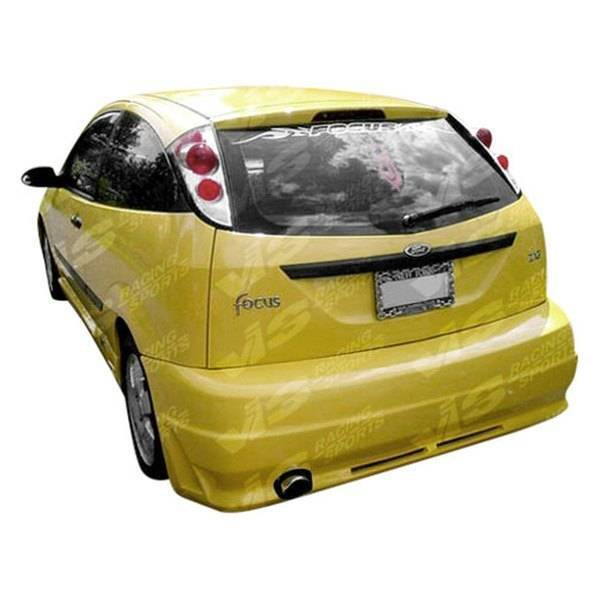 2000-2007 Ford Focus 2 doors OCTANE Style FRP Primer Rear Bumper-1