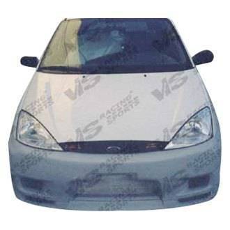 2000-2004 Ford Focus 2 doors 4 doors OMEGA Style FRP Primer Front Bumper-1