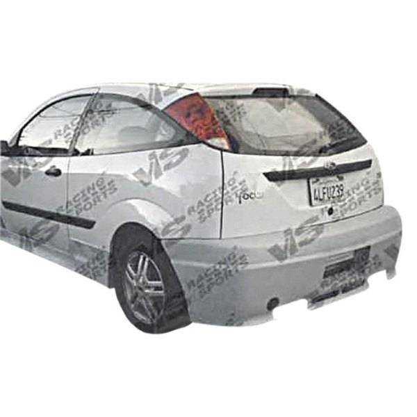 2000-2007 Ford Focus 2 doors OMEGA Style FRP Primer Rear Bumper-1