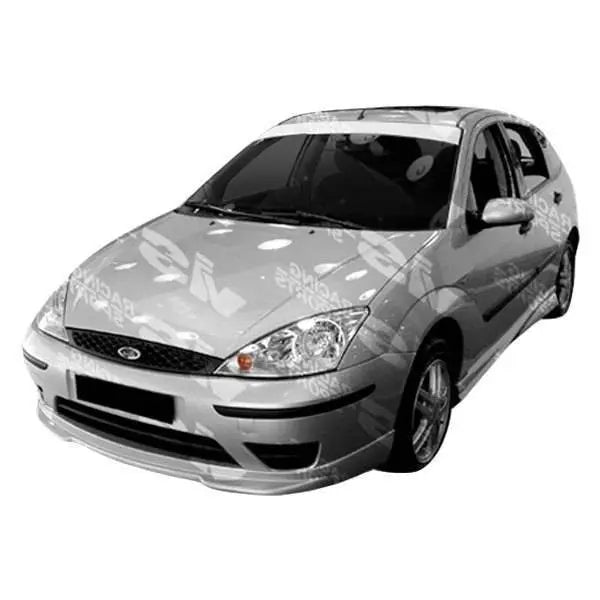 2000-2007 Ford Focus 2 doors 4 doors TECHNO R Style FRP Primer Side Skirts-1