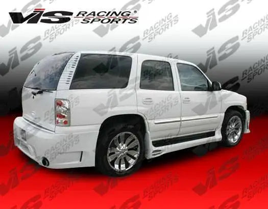 2000-2006 GMC Yukon 4 doors OUTCAST Style FRP Primer Side Skirts-1