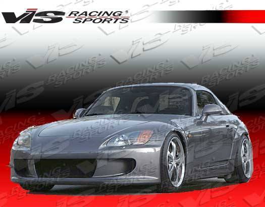 2000-2009 Honda S2000 2 doors ASM Style FRP Primer Front Bumper-2