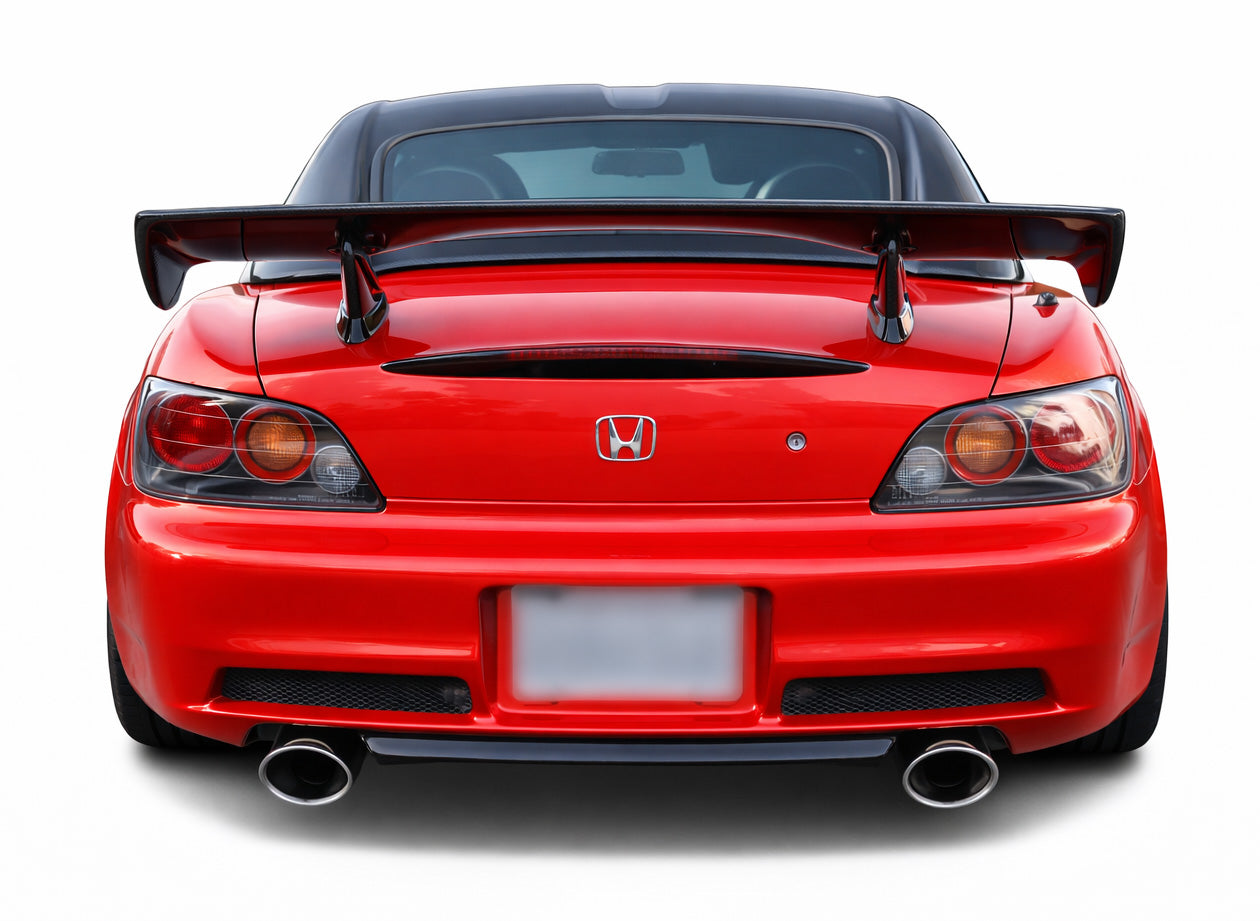 2000-2009 Honda S2000 2Dr Asm V2 Style Rear Bumper - VIS Racing