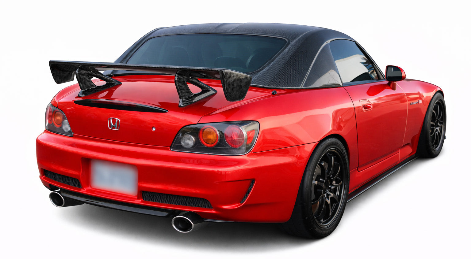 2000-2009 Honda S2000 2Dr Asm V2 Style Rear Bumper