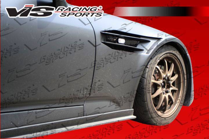 2000-2009 Honda S2000 2 doors Blade Style FRP Primer Fenders-2