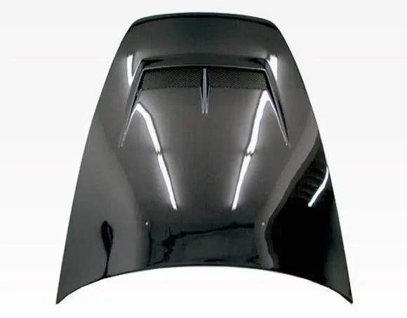 2000-2009 Honda S2000 2 doors XGT Style Carbon Fiber Black Hood-3