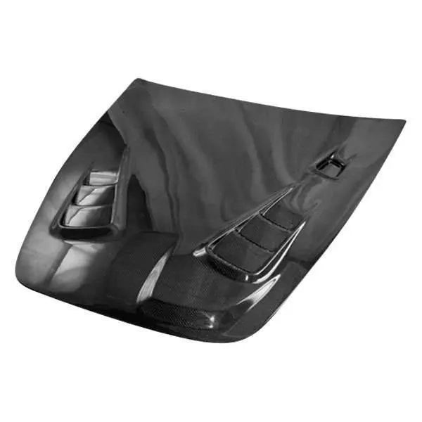 2000-2009 Honda S2000 2 doors SP Style Carbon Fiber Black Hood-1