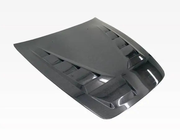 2000-2009 Honda S2000 2 doors TECHNO R Style Carbon Fiber Black Hood-1