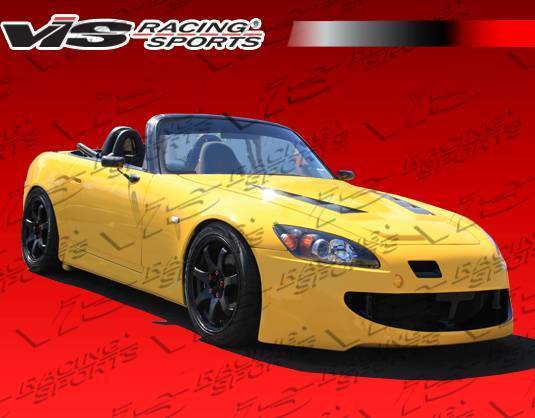 2000-2009 Honda S2000 2 doors TECHNO R 2 Style FRP Primer Front Bumper-4