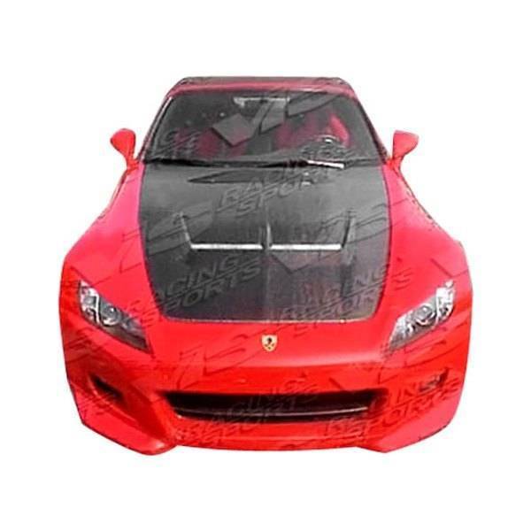 2000-2003 Honda S2000 2 doors Type R Style FRP Primer Front Lip-1