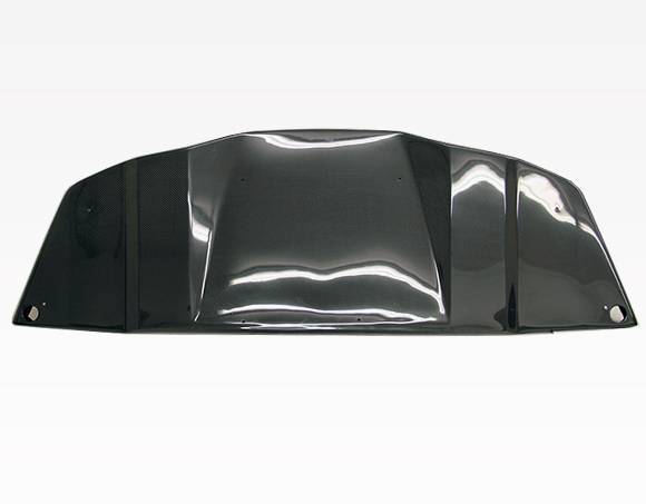 2000-2009 Honda S2000 2 doors Carbon Fiber Black Diffuser-5