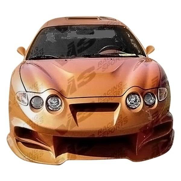 2000-2002 Hyundai Tiburon 2 doors INVADER 2 Style FRP Primer Full Kit-1
