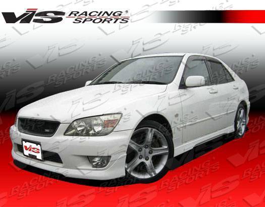 2000-2005 Lexus IS300 4 doors TECHNO R Style FRP Primer Front Lip-1