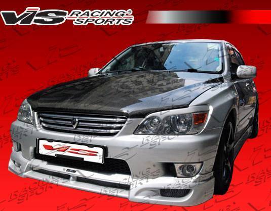 2000-2005 Lexus IS300 4 doors WIZE Style FRP Primer Front Lip-1