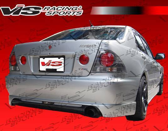 2000-2005 Lexus IS300 4 doors WIZE Style FRP Primer Rear Lip-3