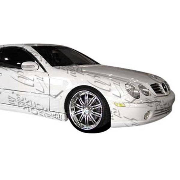 2000-2006 Mercedes CL Class W215 LASER F1 Style FRP Primer Fenders-2