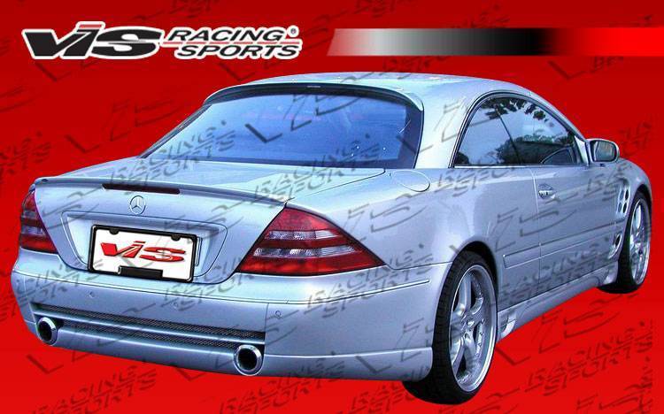 2000-2006 Mercedes CL Class W215 LASER F1 Style FRP Primer Full Kit-4