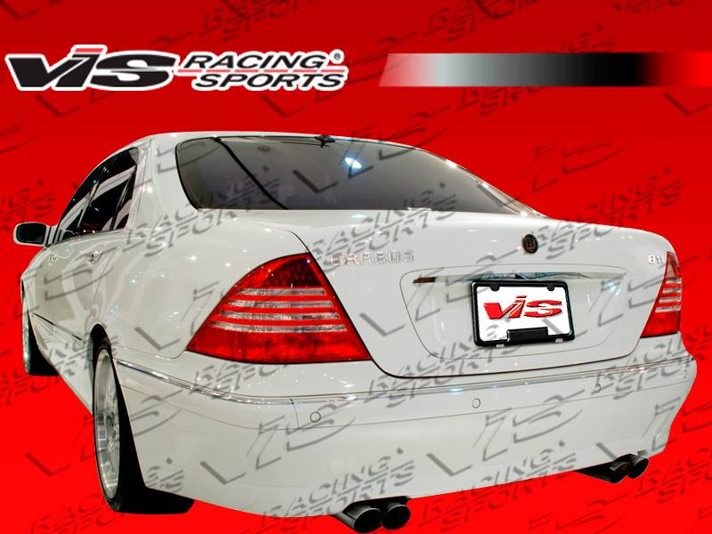 2000-2002 Mercedes S Class W220 4 doors B-SPEC Style FRP Primer Full Kit-2