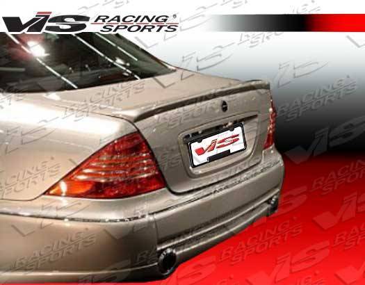 2000-2002 Mercedes S Class W220 4 doors LASER Style FRP Primer Spoiler-2