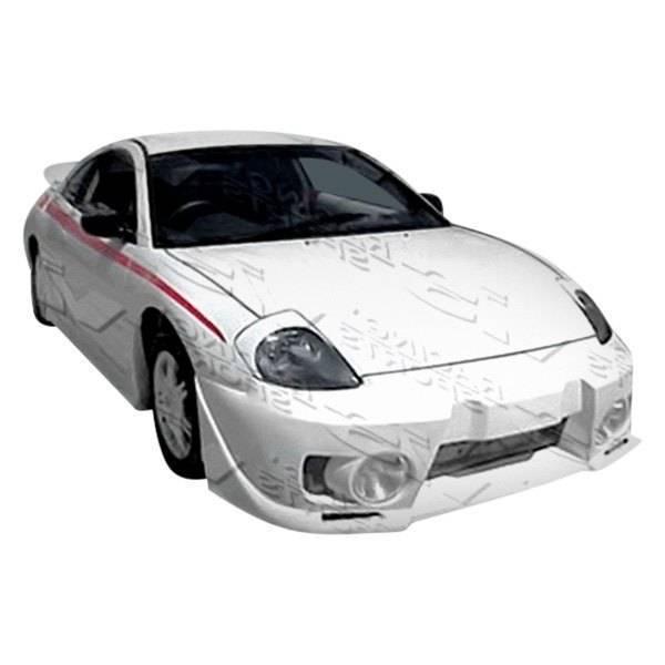 2000-2005 Mitsubishi Eclipse 2 doors EVO 5 Style FRP Primer Front Bumper-1