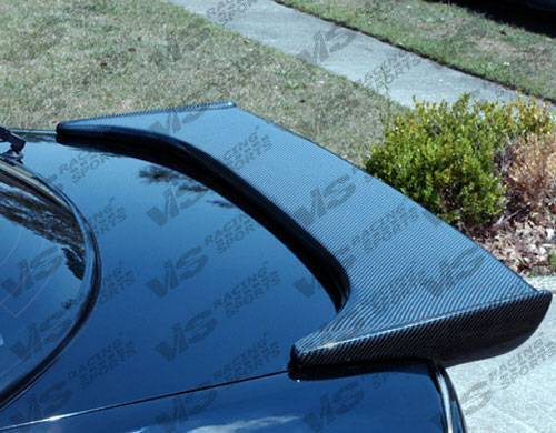 2000-2005 Mitsubishi Eclipse 2 doors Carbon Fiber Black Spoiler-1