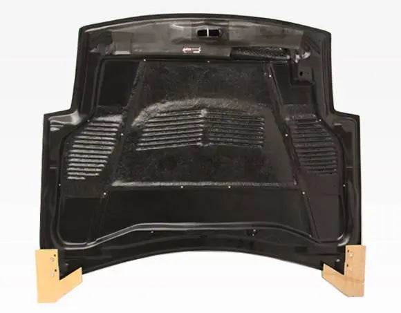 2000-2005 Mitsubishi Eclipse 2 doors G Speed Style Carbon Fiber Black Hood-4