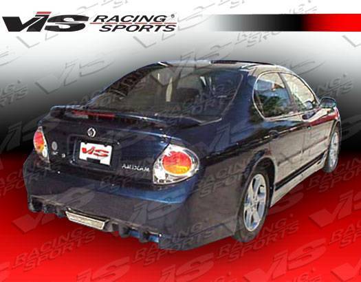 2000-2003 Nissan Maxima 4 doors EVO 5 Style FRP Primer Rear Bumper-1