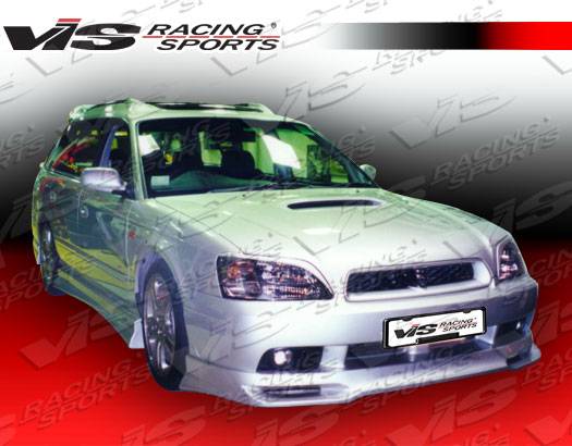 2000-2004 Subaru Legacy 4 doors V-SPEC Style FRP Primer Full Kit-1