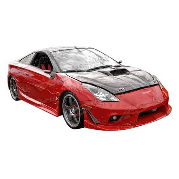 2000-2005 Toyota Celica 2 doors BALLISTIX Style FRP Primer Full Kit-1