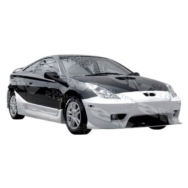 2000-2005 Toyota Celica 2 doors CYBER Style FRP Primer Front Bumper-1