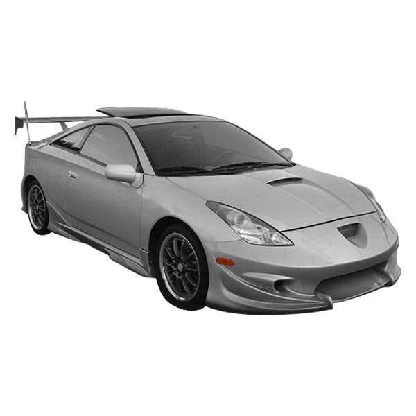 2000-2005 Toyota Celica 2 doors INVADER Style FRP Primer Full Kit-3