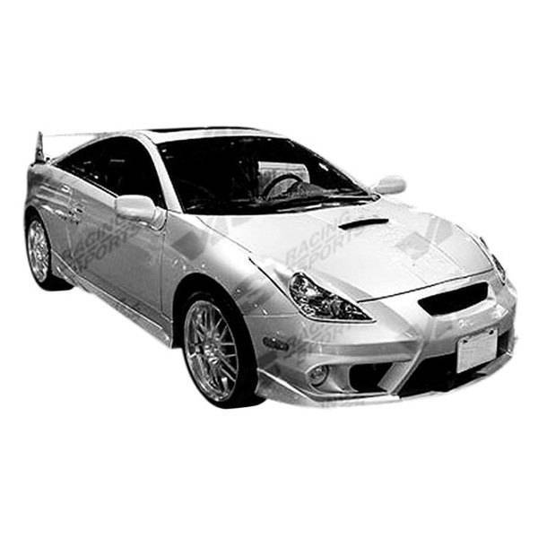 2000-2005 Toyota Celica 2 doors TECHNO R 2 Style FRP Primer Front Bumper-1