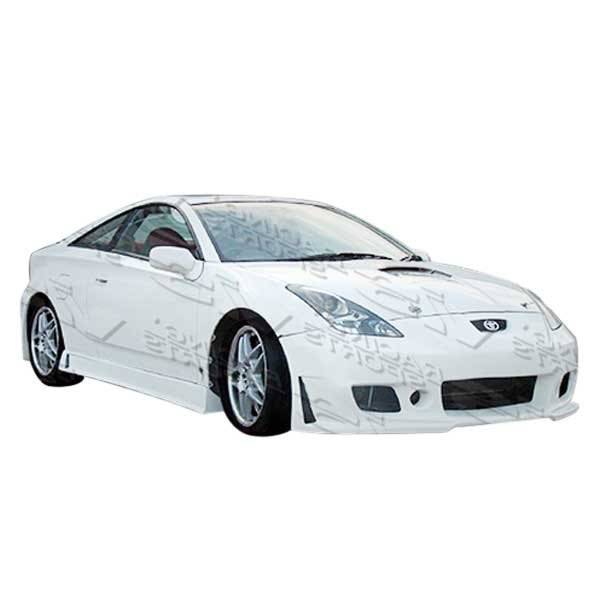 2000-2005 Toyota Celica 2 doors TSC 3 Style FRP Primer Full Kit-1
