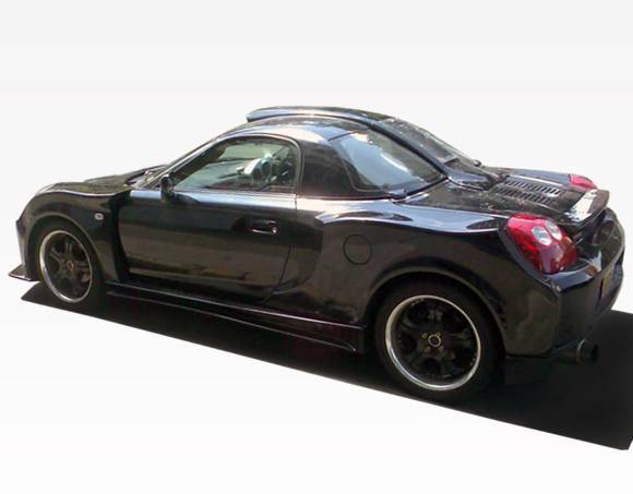 2000-2005 Toyota MRS 2 doors Techno R WB Style FRP Primer WideBody-5
