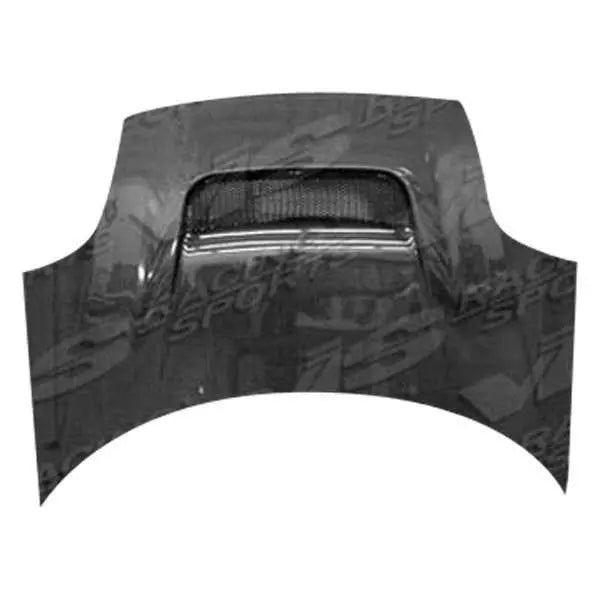 2000-2005 Toyota MRS 2 doors V Line Style Carbon Fiber Black Hood-5