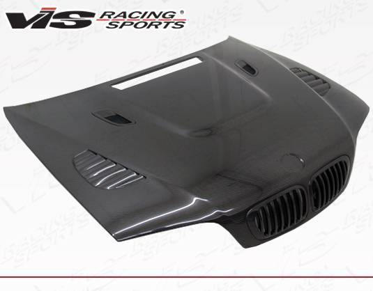 2001-2006 BMW 3 SERIES M3 2 doors XTS Style Carbon Fiber Black Hood-2