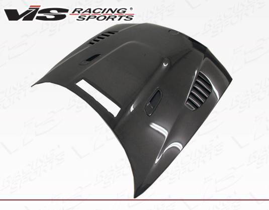 2001-2006 BMW 3 SERIES M3 2 doors XTS Style Carbon Fiber Black Hood-3
