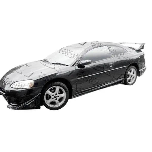 2001-2002 Chrysler Sebring 2 doors INVADER Style FRP Primer Side Skirts-1