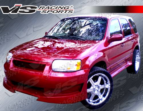 2001-2004 Ford Ecape 4 doors OUTCAST Style FRP Primer Full Kit-1