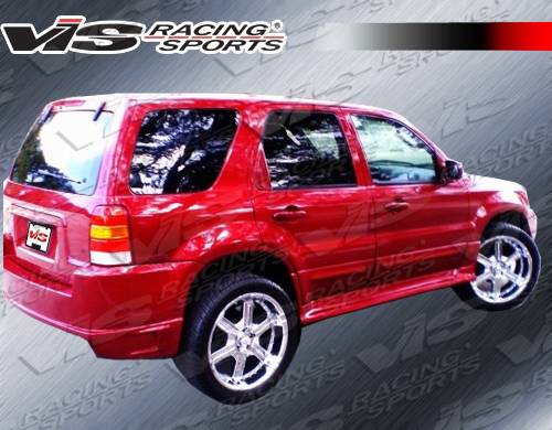 2001-2004 Ford Ecape 4 doors OUTCAST Style FRP Primer Full Kit-2