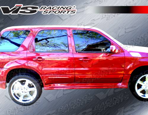 2001-2004 Ford Ecape 4 doors OUTCAST Style FRP Primer Full Kit-3