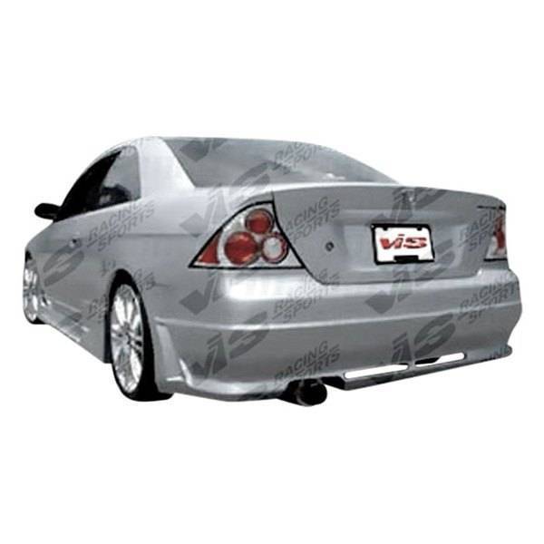 2001-2005 Honda Civic 2 doors OCTANE Style FRP Primer Rear Bumper-1