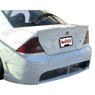 2001-2005 Honda Civic 2 doors TSC 2 Style FRP Primer Rear Bumper-1