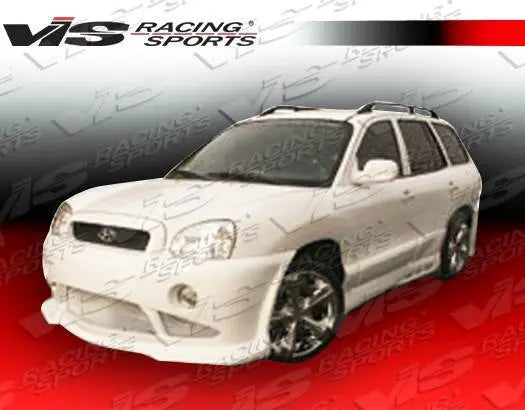 2001-2006 Hyundai Santa 4 doors OUTCAST Style FRP Primer Side Skirts-2