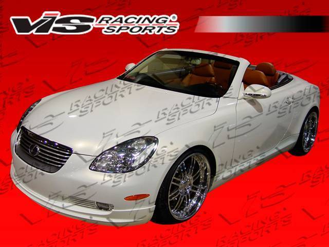2002-2005 Lexus SC430 2 doors VIP Style FRP Primer Front Lip-1